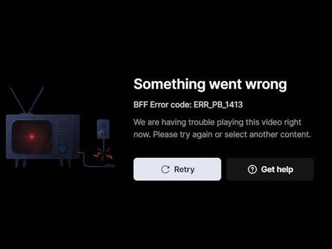 Fix BFF Error Code: ERR PB 1430 in Disney Plus Hotstar | Something went wrong hotstar BFF error cod смотреть онлайн