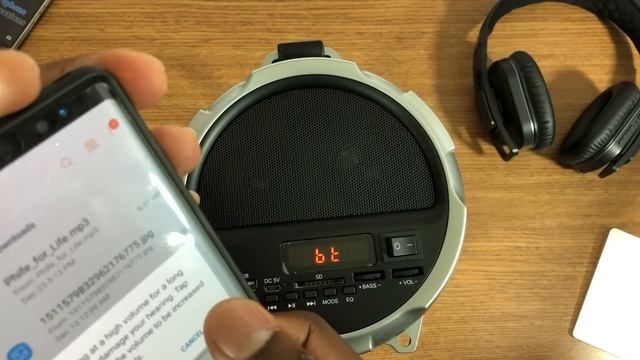 Woozik S12B Wireless Bluetooth Outdoor Speaker смотреть онлайн