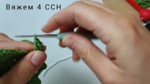 Елка крючком. Вяжется легко и быстро.