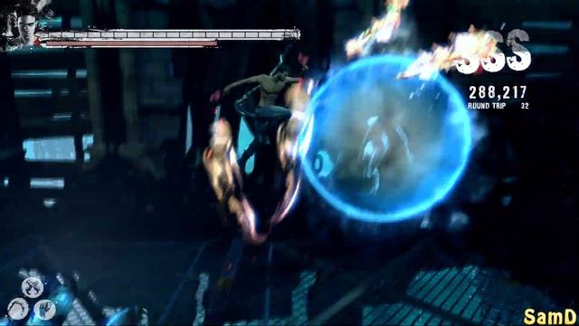 DmC: Devil May Cry - DMD - Mission 9 "Devil Inside" Dante Must Die SSS Combo No Damage (20% Turbo) смотреть онлайн
