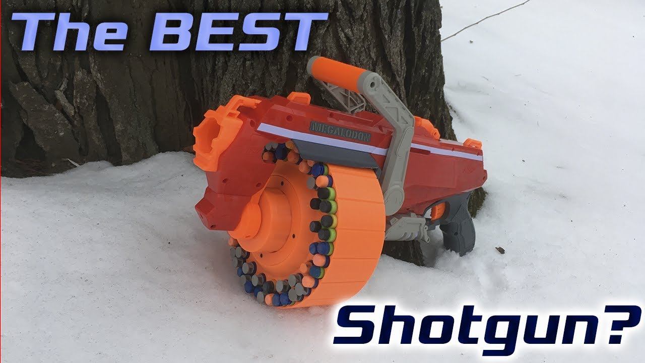 [MOD] The BEST Shotgun for NERF?! 3D Printed Shotgun Megalodon Overview смотреть онлайн