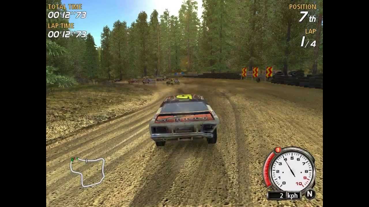 FlatOut 1 Let`s play. Бронзовый этап. Серия 1. смотреть онлайн