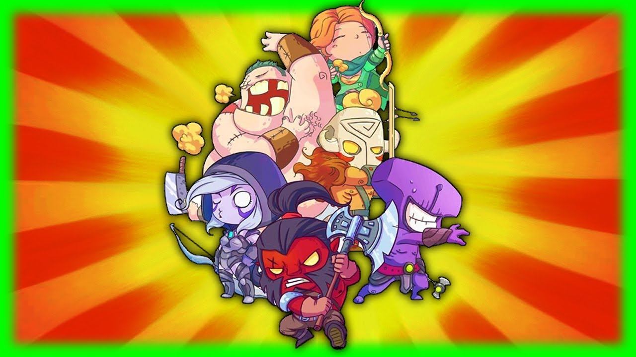 DOTA 2 but with FRIENDSHIP смотреть онлайн