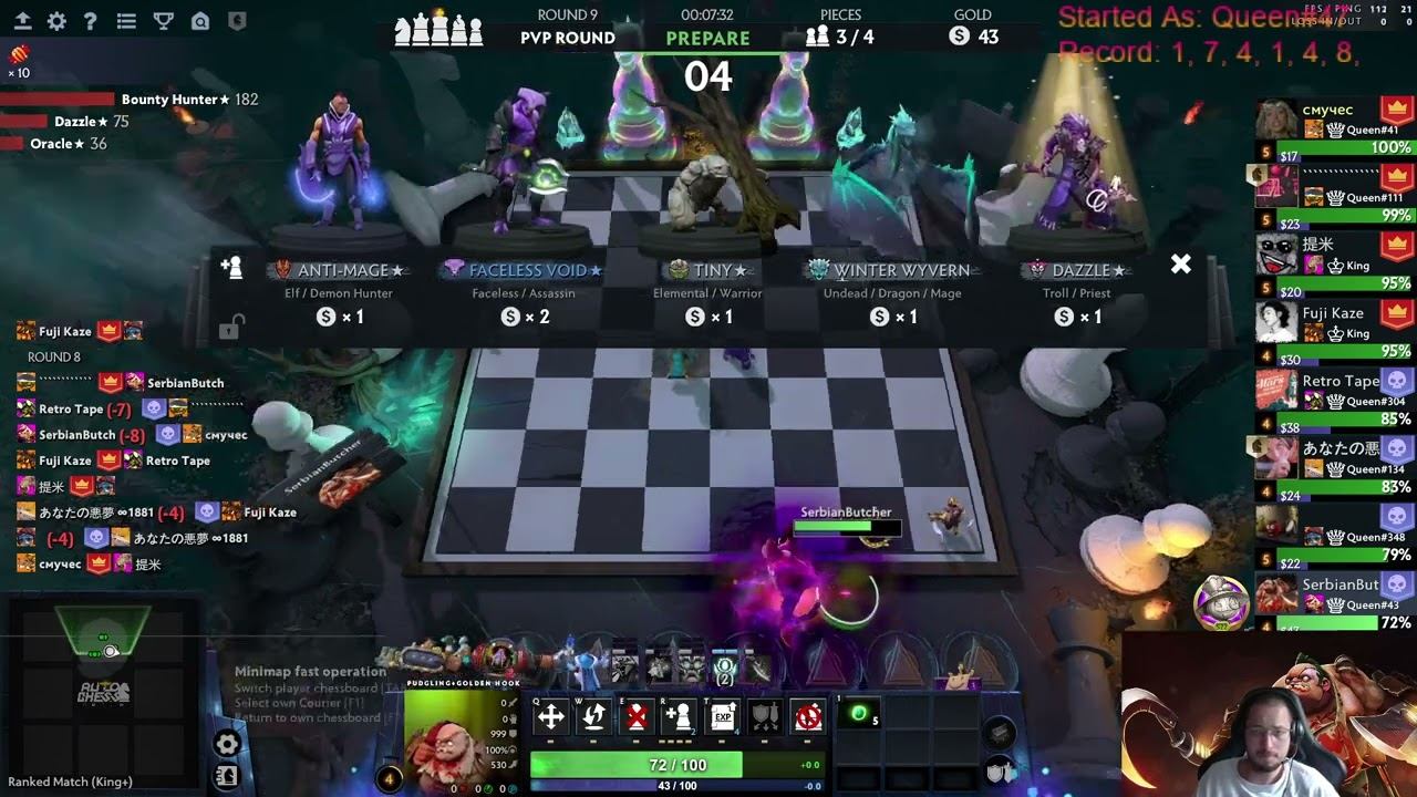 6 Beasts 4 Warlocks with Magnus T3! 22.5.2023 Dota Auto Chess S25 King+ Games! смотреть онлайн