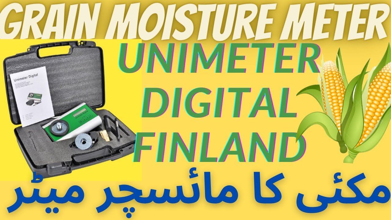 Maize Corn Grain Moisture Meter Unimeter Digital Price in Pakistan | How to use Corn Moisture meter смотреть онлайн