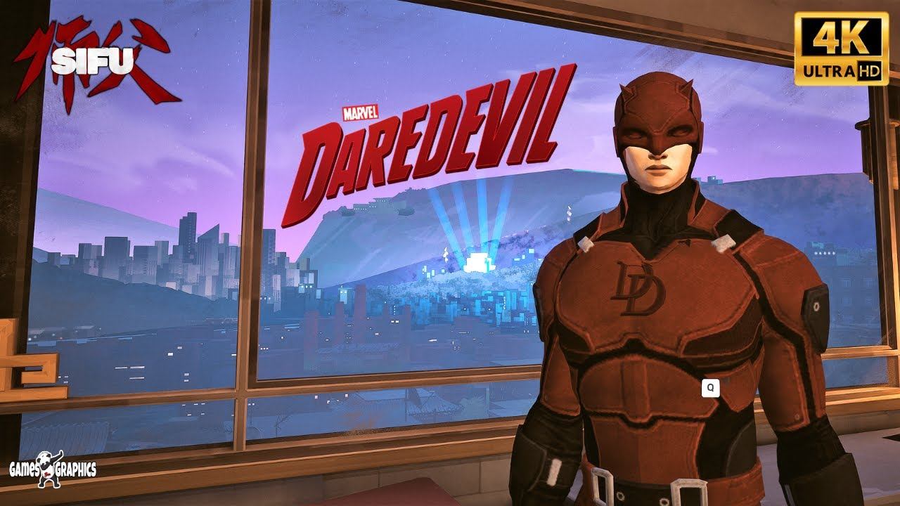 DARE DEVIL IS IN THE BUILDING!!! (SIFU) PC GAMEPLAY WITH MODS!!