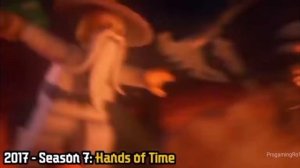 Evolution  of  Lego Ninjago intros (2011-2020)