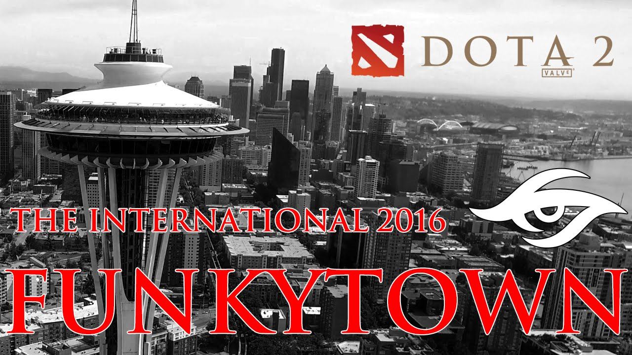 Dota 2 | The International 2016 - 'Funkytown' | Amazing Aerial Footage! смотреть онлайн