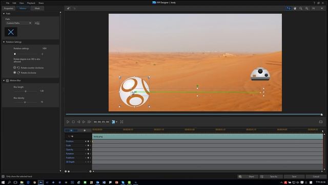 Creating Star Wars BB-8 Droid animation with PowerDirector смотреть онлайн