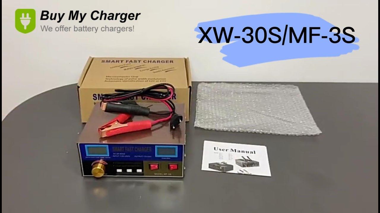 XW-30S/MF-3S Full Automatic Quick Charger Battery Charger смотреть онлайн