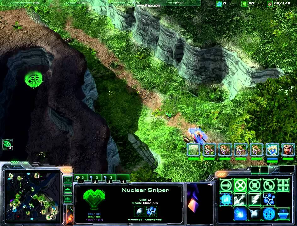 Starcraft 2 Custom Ability: Electro Grapple смотреть онлайн