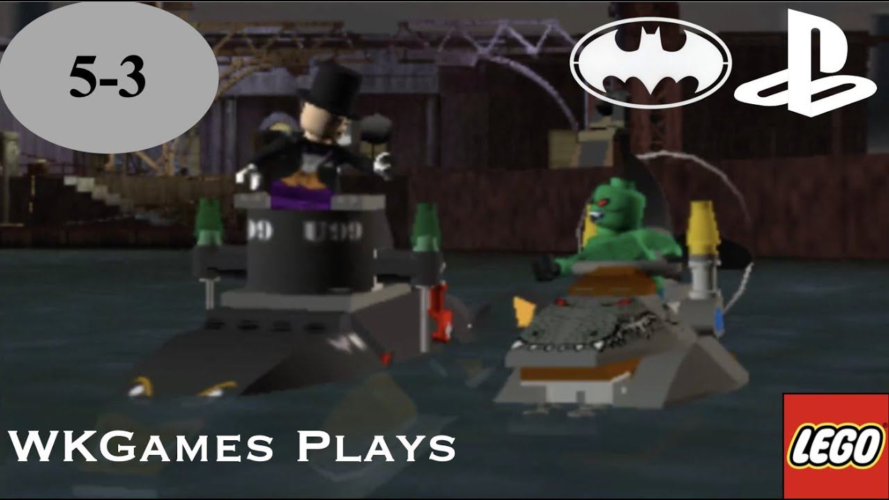 Lego Batman: The Videogame PSP 100% Villain Chapter 2 Level 3 Harboring a Grudge [ALL MINIKITS] смотреть онлайн