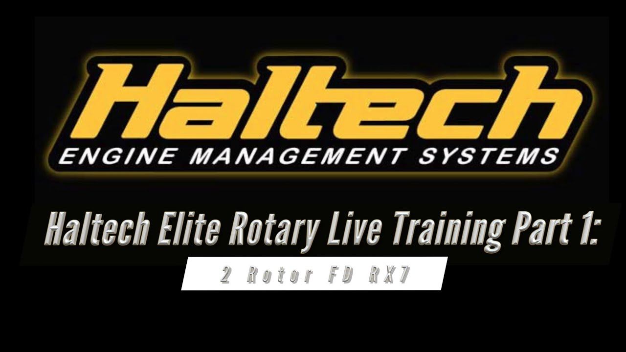 Haltech Elite Rotary Live Training Part 1: 2 Rotor FD RX7 | Evans Performance Academy смотреть онлайн