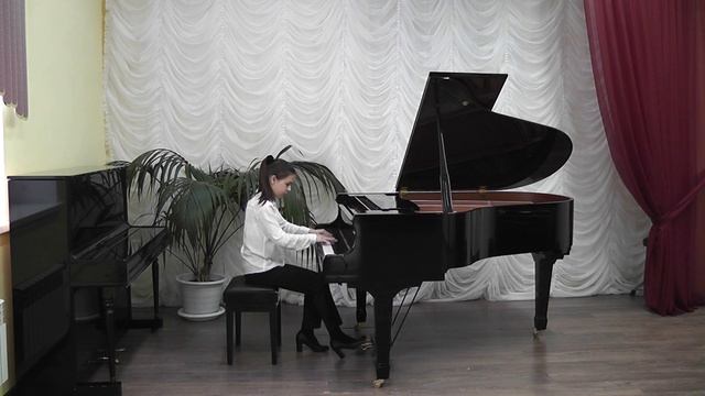 Л Бетховен Соната № 18 es dur исполняет Степанова Ульяна смотреть онлайн