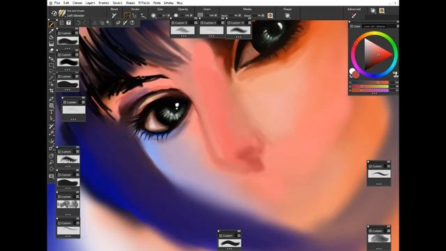 РИСОВАНИЕ В COREL PAINTER 2020 #5 смотреть онлайн