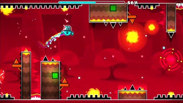 Geometry Dash,Toxic Argon 100% All 3 Cions смотреть онлайн