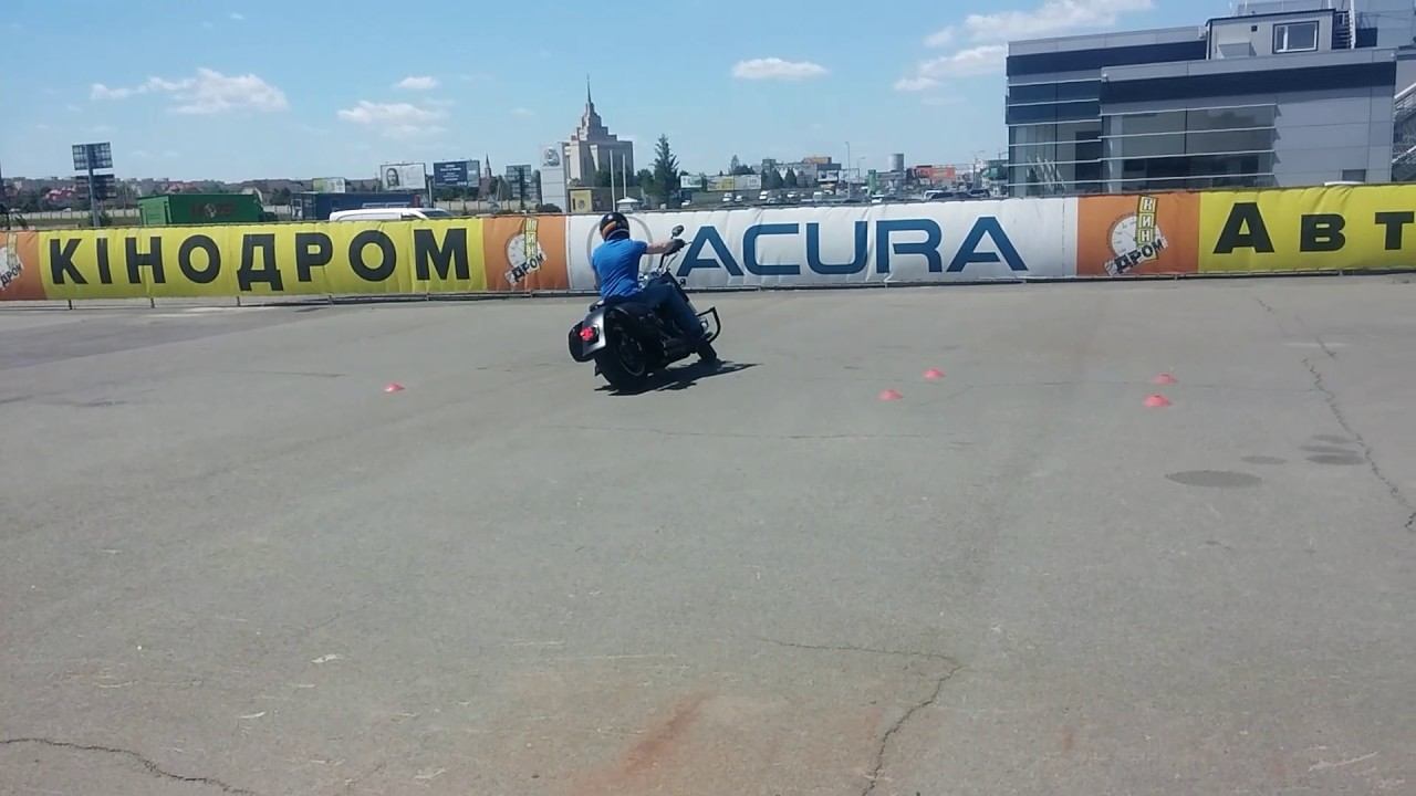 Тренирвка в мотошколе на Harley Davidson смотреть онлайн