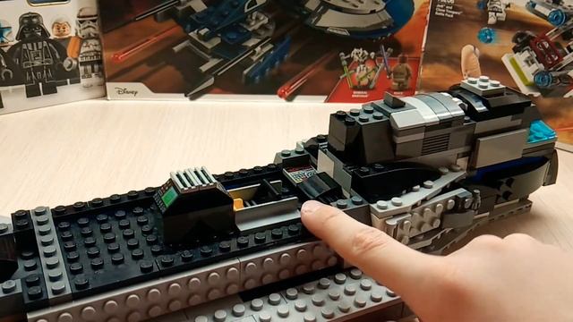 Star Wars . Самоделка имперский десантный корабль. смотреть онлайн