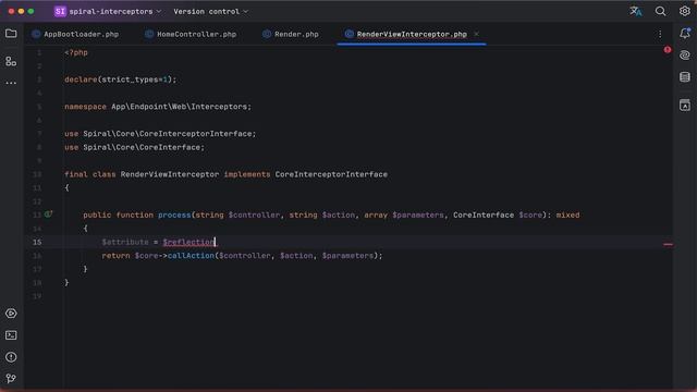 Interceptors в PHP на примере Spiral framework смотреть онлайн