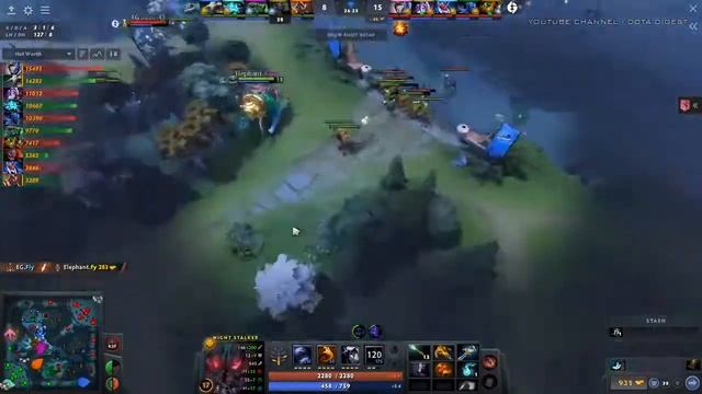 EG vs ELEPHANT The International 2021 Dota 2 Highlights смотреть онлайн