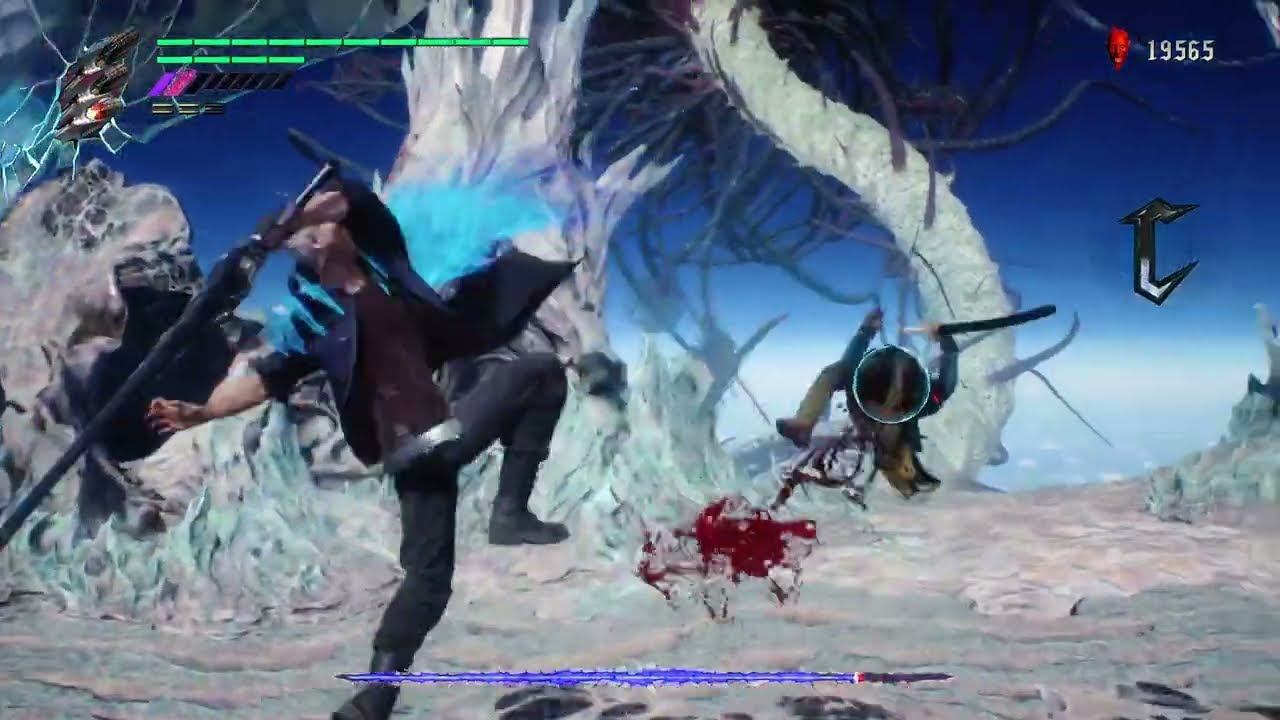 Nero vs Vergil | DMC5 смотреть онлайн