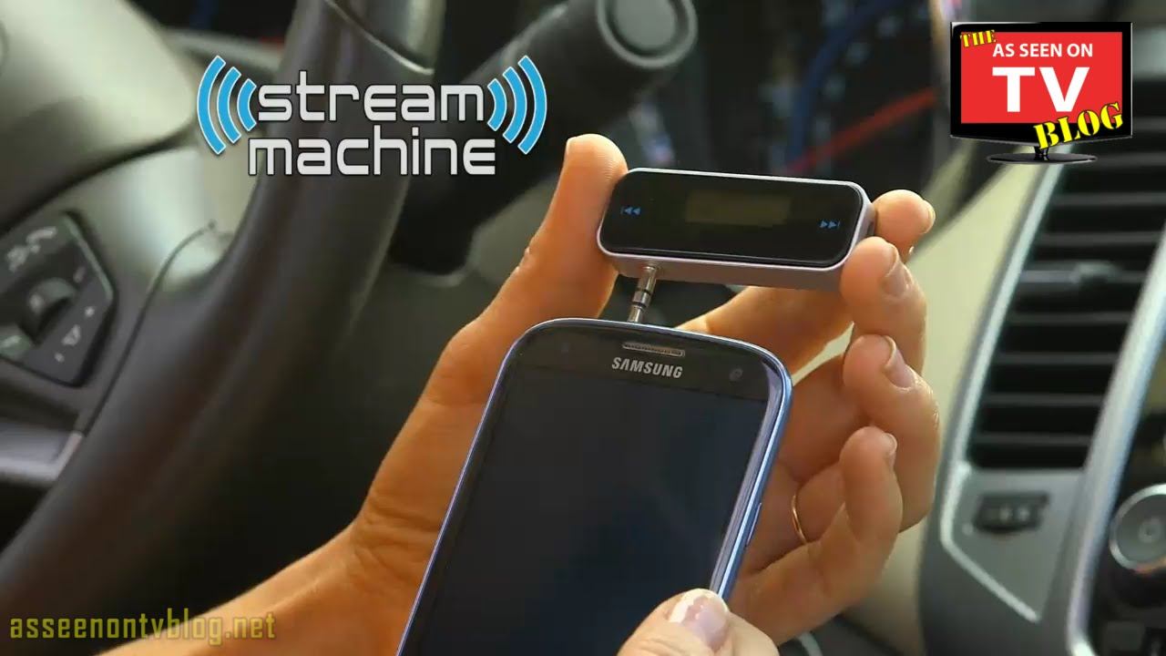 Stream Machine Commercial As Seen On TV Buy Stream Machine As Seen On TV Wireless FM Transmitter смотреть онлайн