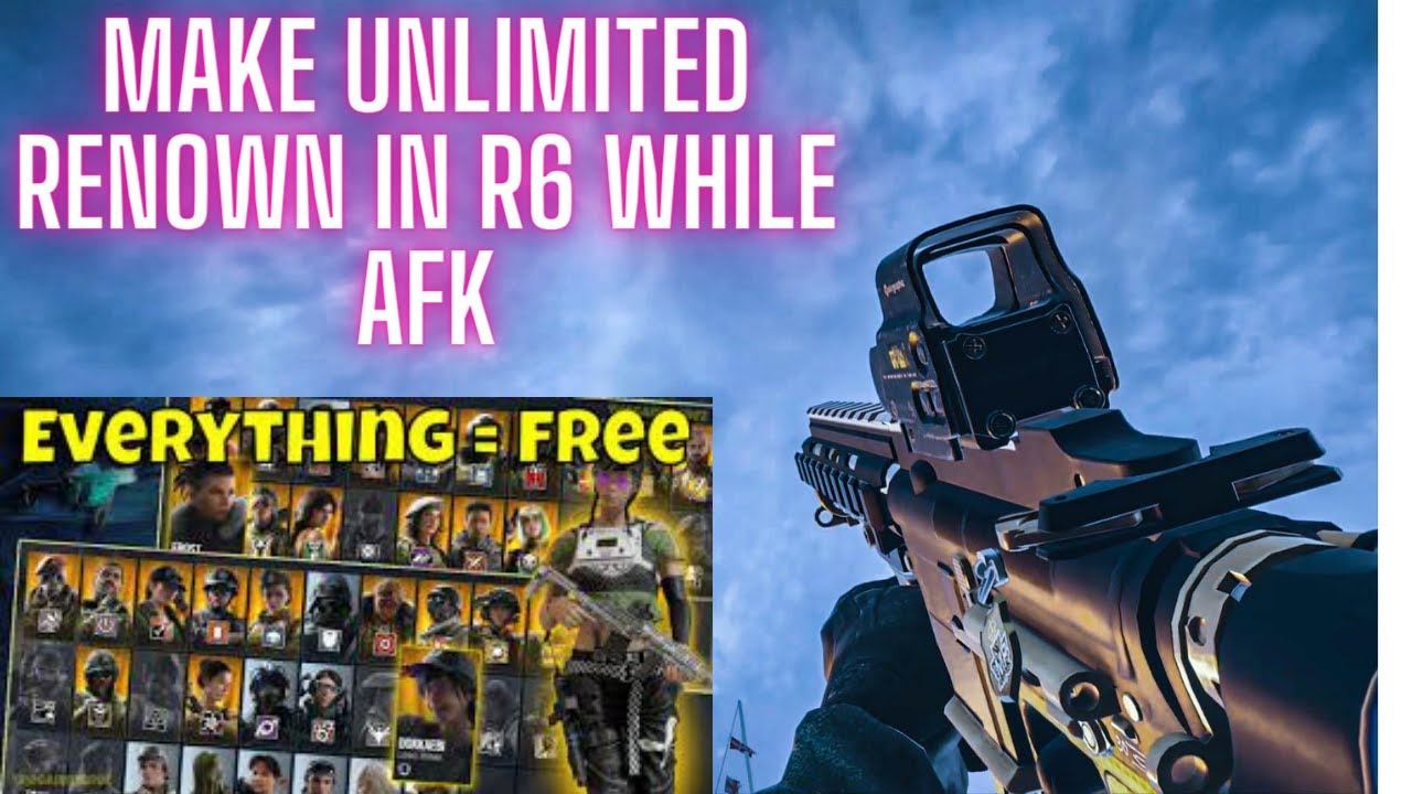 Way To Make Unlimited Renown While AFK In R6 смотреть онлайн
