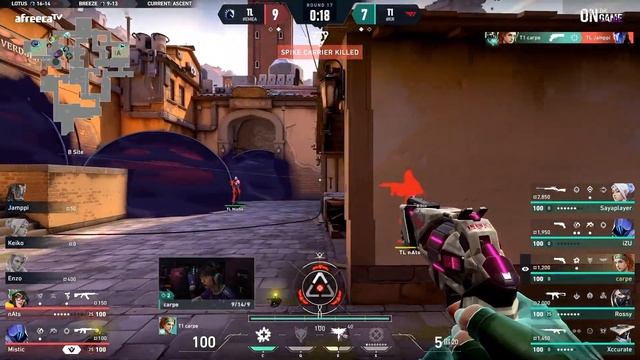 T1 Carpe Insane Sheriff ACE vs Team Liquid | AfreecaTV Valorant League 2023 смотреть онлайн