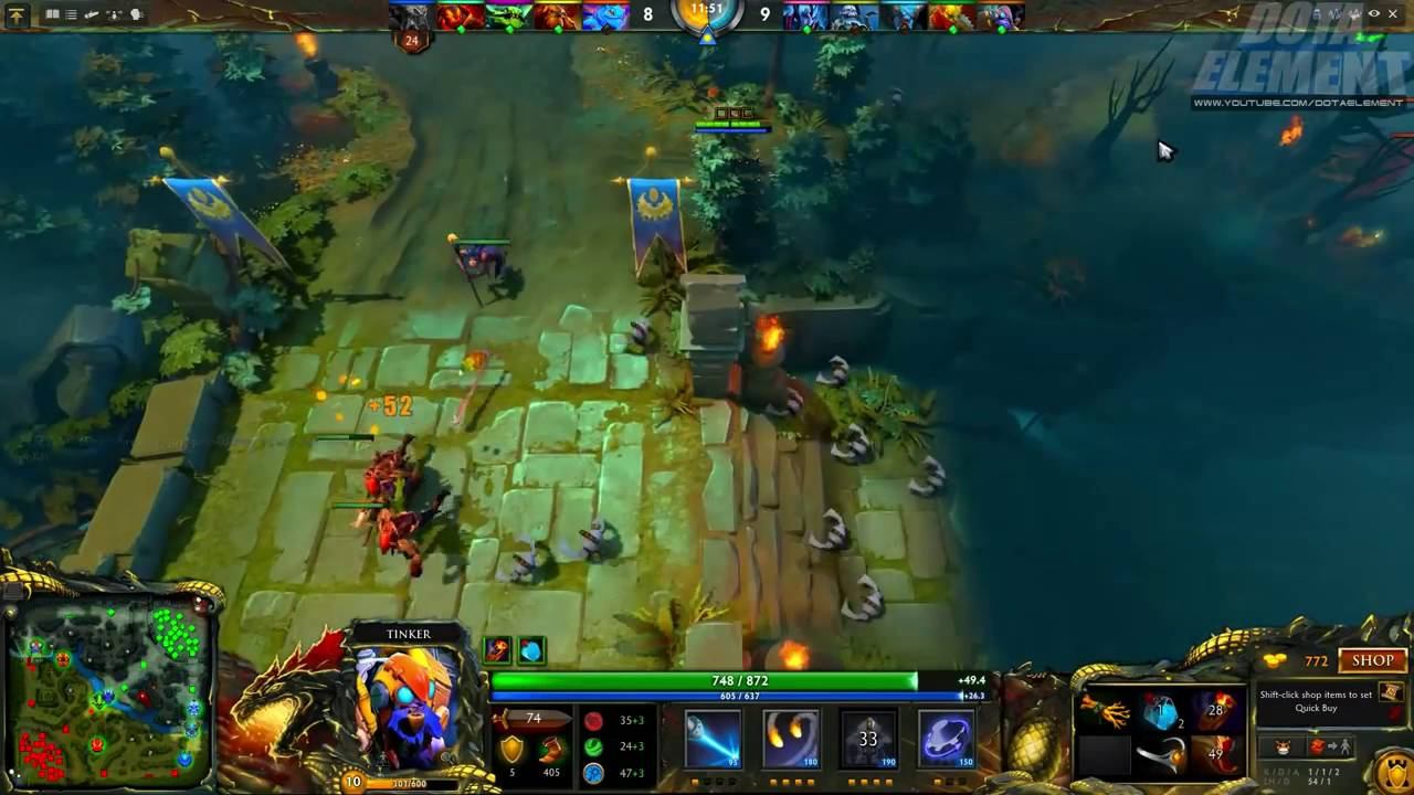 Arrow.ddz Tinker | Dota 2 Full Game (Pub) смотреть онлайн