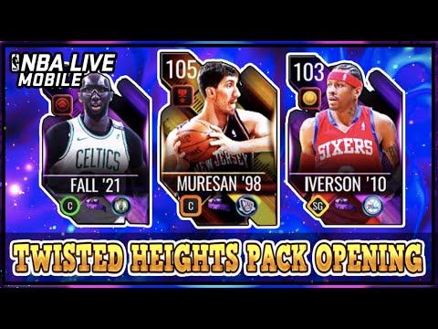 105 OVR Twisted Heights Masters Pack Opening!! | NBA LIVE Mobile 22 S6 Twisted Heights смотреть онлайн