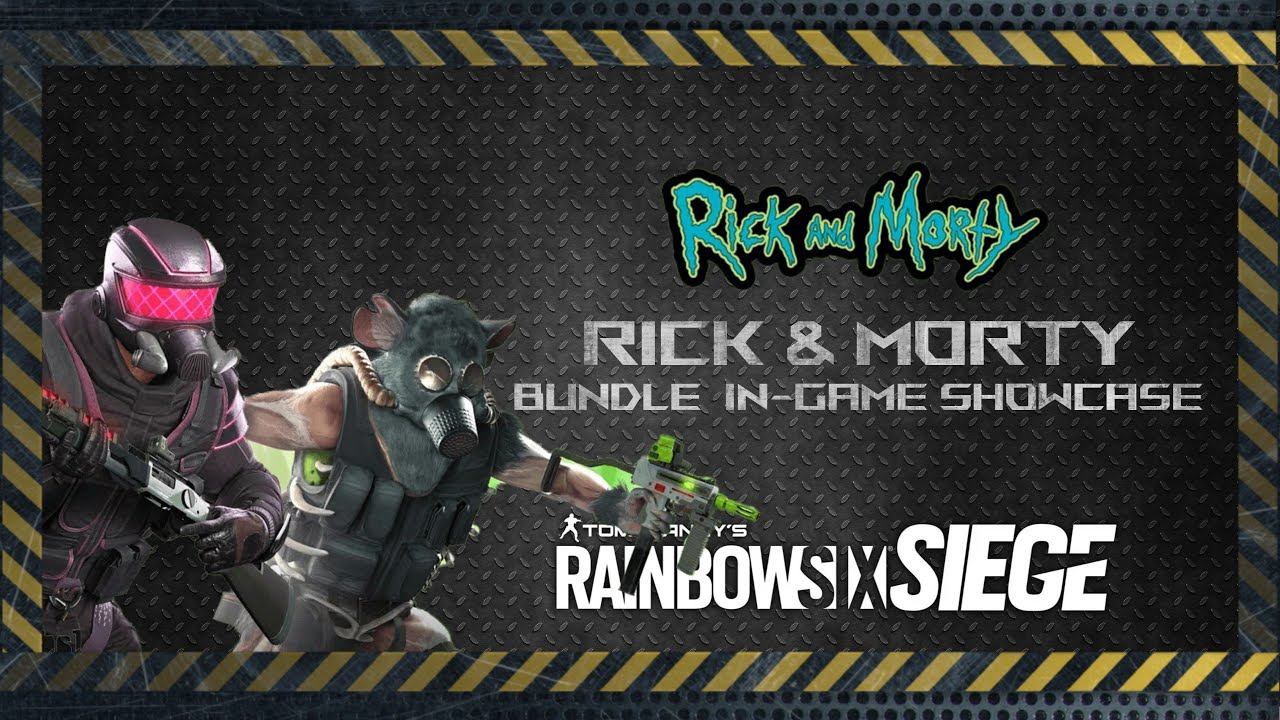 Rick & Morty Bundles In-game Showcase - "Pickle Rick" Smoke Best Unifom ever? | Rainbow Six Siege смотреть онлайн