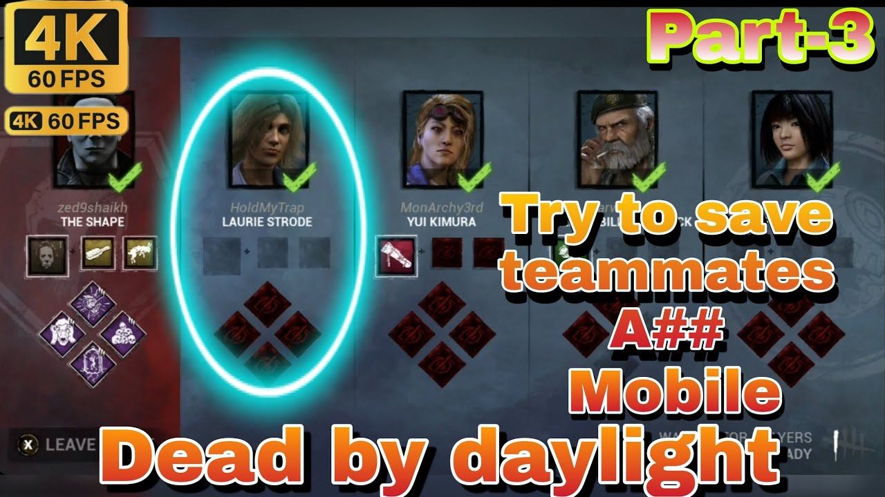 Speed Hacker in Dead by daylight mobile #part-3 | {Android\ios} Mobile game play смотреть онлайн