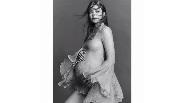 International model Gigi Haddad shows off her bloated stomach in her latest pregnancy photo shoot смотреть онлайн