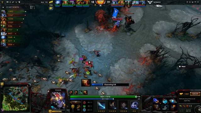 Na`Vi vs Wings The Summit 5 Game 2 bo3 смотреть онлайн