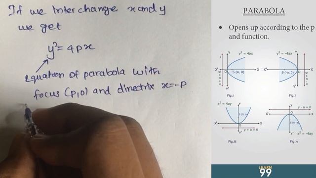 Parabola | conic section | in ENGLISH смотреть онлайн