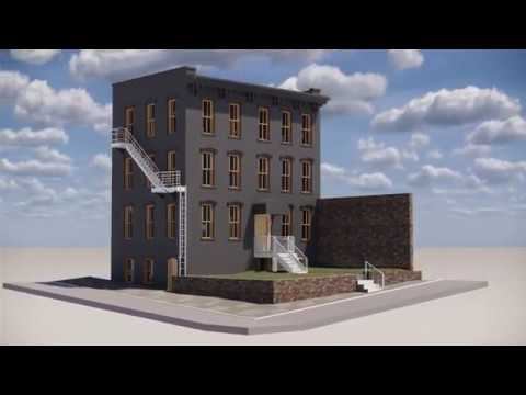 BIM: 3D Walk through of building using Revit (LOD: 300) смотреть онлайн