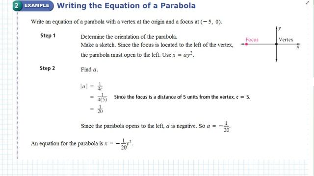 Algebra 2: 10-2 Parabolas смотреть онлайн