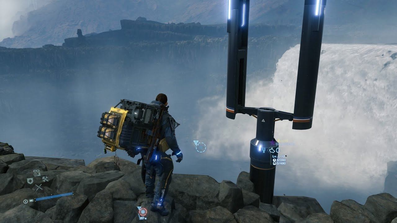 DEATH STRANDING Complete Eastern Region on a single zipline смотреть онлайн