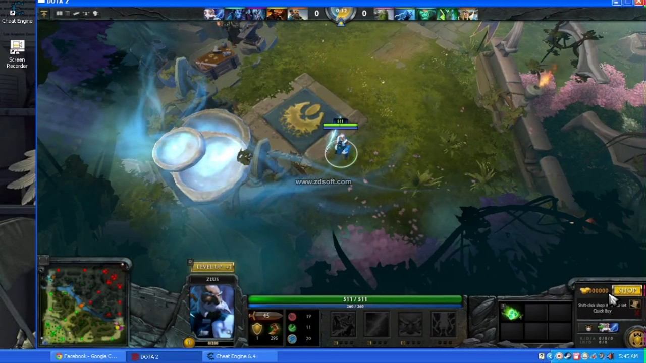 Tutorial Hack DOTA 2 With Cheat Engine 6.4 LATEST смотреть онлайн