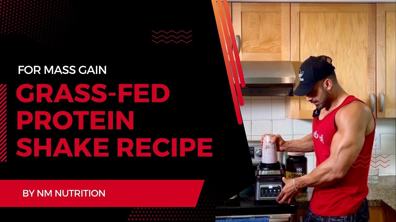 Mass Gainer Grass-Fed Protein Shake Recipe | Harry Mander смотреть онлайн