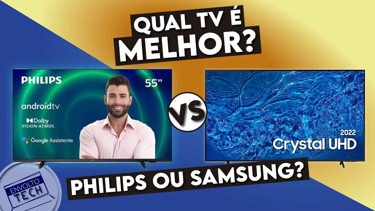 Comparativo TV Philips AMBILIGHT PUG7906 vs TV Samsung Crystal BU8000 - Saiba qual comprar! смотреть онлайн