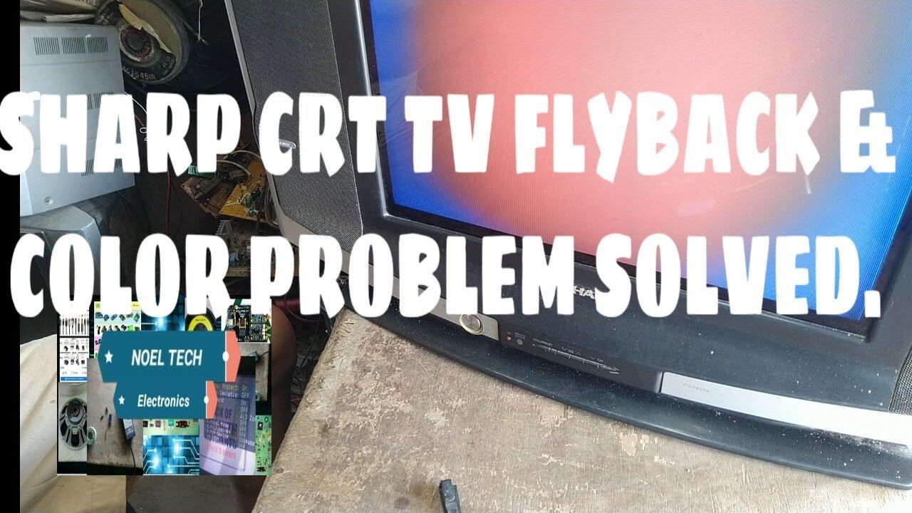 SHARP CRT TV 21 INCHES FBT. & COLOR PROBLEM PAANO AYOSIN.. смотреть онлайн