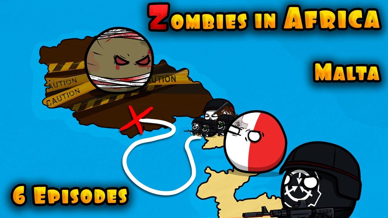 Zombies in Africa - Episodes 6 / Special operation / Countryballs смотреть онлайн