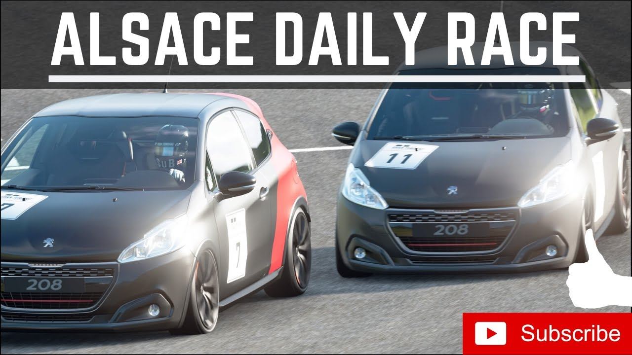 Gran Turismo Sport | Daily Race 39 | Alsace | Peugeot 208 GTi | Onboard смотреть онлайн