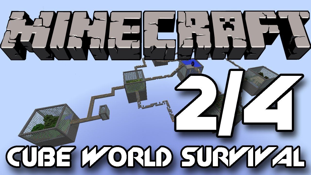 [ПРОХОЖДЕНИЕ КАРТЫ MORE CUBES SURVIVAL MAP] ЧАСТЬ 2/4 смотреть онлайн