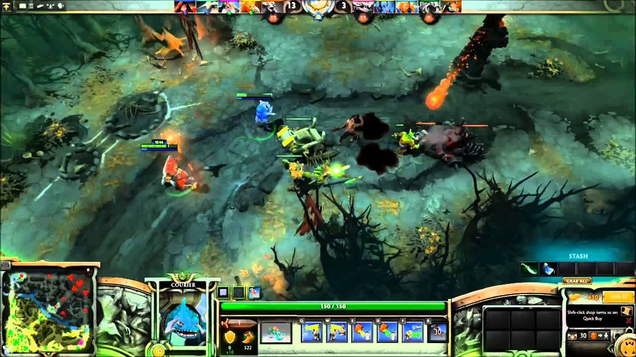 Dota 2 Training - Mission 6 "Botmatch" p4 - Warlock смотреть онлайн