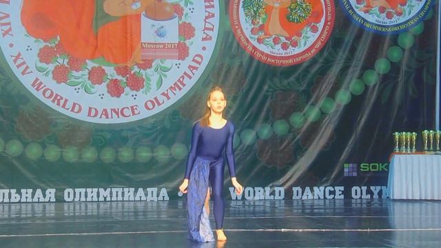 Крохмальная Злата | Всемирная танцевальная Олимпиада 2017 смотреть онлайн