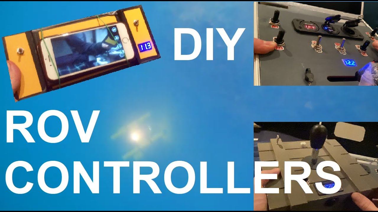 ROV arcade and basic Controller Box - DIY submarine Seaperch projects смотреть онлайн