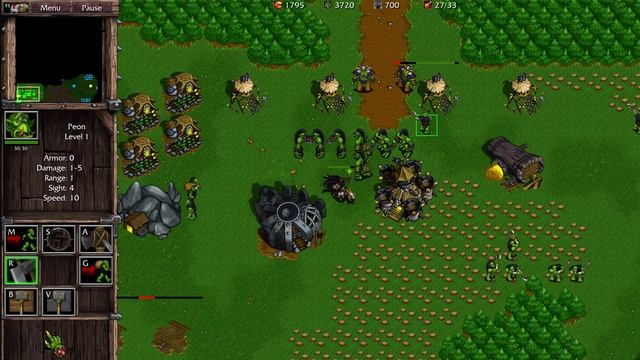 Warcraft II Remastered, Beyond the Dark Portal. Orcs. Драконы Черной Скалы 05 смотреть онлайн