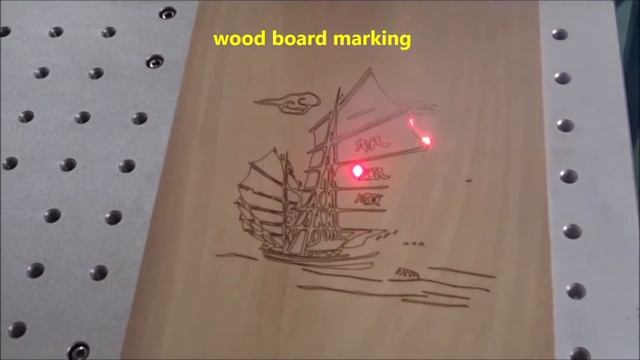 Desktop RF co2 laser marking machine смотреть онлайн